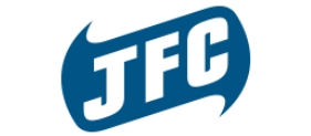 The jfc logo on a white background.