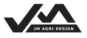 Jm agri design logo.
