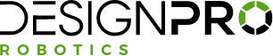 A green logo with the word robotics on it.
